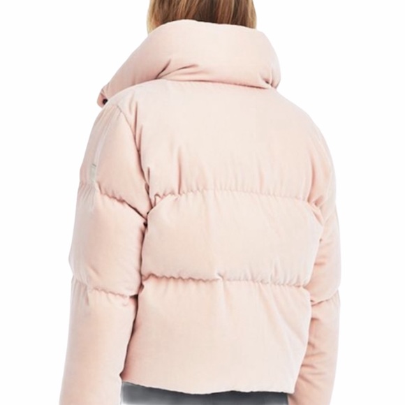 sophia velvet puffer